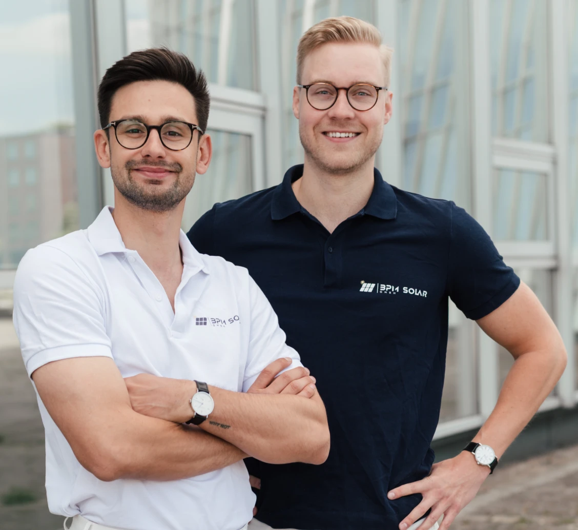 Die Inhaber von BPM Solar.